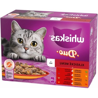 Whiskas Duo klasik želé 12 x 85 g