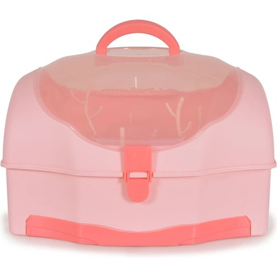 Cangaroo Сушилня за шишета и аксесоари Blooming розов