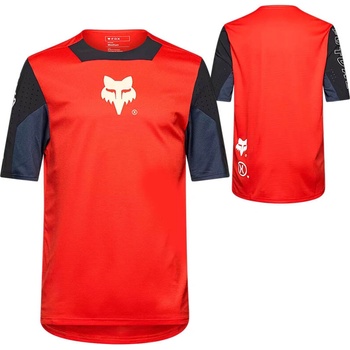 FOX Defend SS Elevated fluorescent red