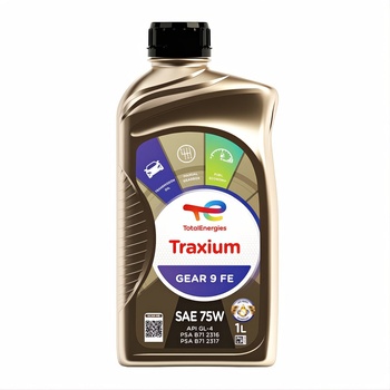 Total Масло total traxium gear 9 fe 75w 1 литър