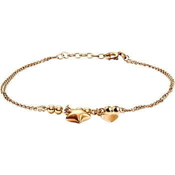 SAVICKI Narukvica zvjezdica i srce Savicki: zlato 585