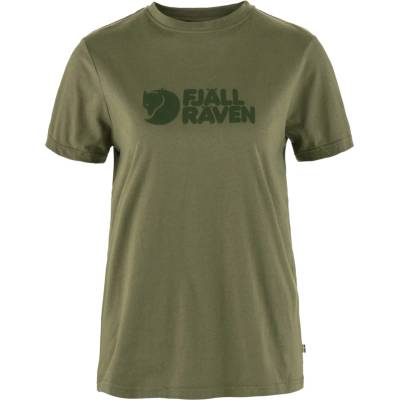 Fjällräven Дамска тениска Fjällräven Women's Fjällräven Logo Tee T-shirt - Green (116-9068-0613)