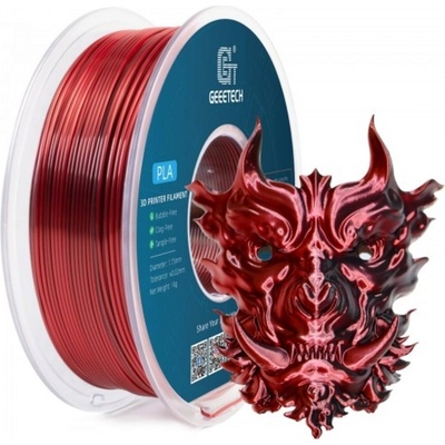 GEEETECH PLA Silk Dual Black+Red - 1, 75 mm / 1000 g (700-001-1570)