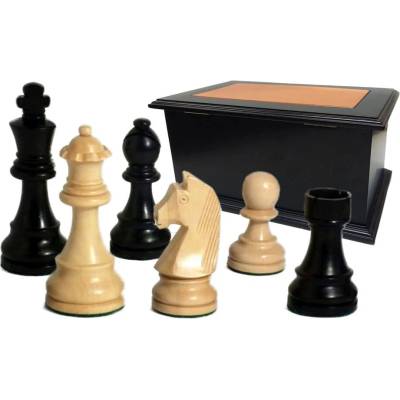 Chopra Figury Staunton Senator č. 6 ebenové v luxusnom drevenom boxe