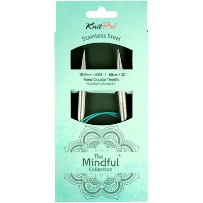 KnitPro Mindful kruhové ihlice 80cm 10mm