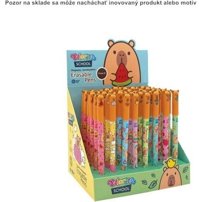 Pero gumovateľné Capybara s vrškom 1ks