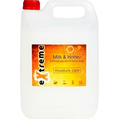 EXtreme mydlo tekuté milk & honey 5 l