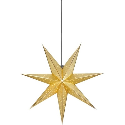 Markslöjd 705791 Vianočná dekorácia GLITTER 1xE14 25W 230V pr. 45 cm zlatá ML1174
