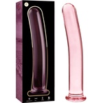 IBIZA Nebula Model 17 Dildo Borosilicate Glass 18.5x3cm Pink