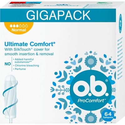 O.B. Tampóny ProComfort Normal 64 ks