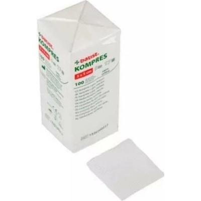 Batist Gáza kompres 5 x 5 cm nesterilní 100 ks