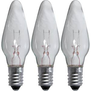EGLO Резервни крушки Eglo - E10, 3W, 55V, прозрачни, 3 броя (305-01)