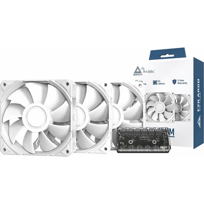 Montech E28 PWM 3 in 1 Pack White E28 PWM 3 in 1 Pack (W) – Zboží Mobilmania