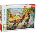 Trefl Пъзел Trefl от 160 части - Борбата с тиранозаврите (15360) - baby