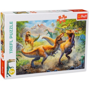 Trefl Пъзел Trefl от 160 части - Борбата с тиранозаврите (15360) - baby
