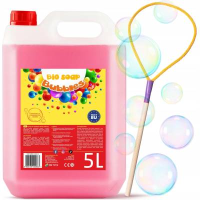 MB TOYS SADA 1x NÁPLŇ DO BUBLIFUKU 5L a 1x HŮLKA JUNIOR