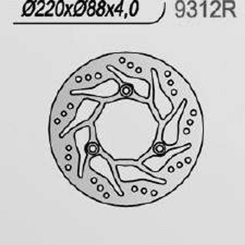 NG Brzdový kotúč NG 9312R