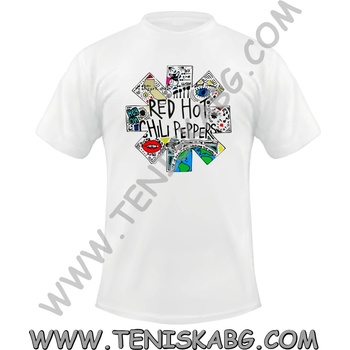 Fruit of the Loom Тениска - red hot chili peppers