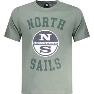 North sails Тениска с къс ръкав за мъже north sails, Размер l, Цвят Зелен (996021000_ve0419)