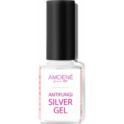 Amoené Antifungi Silver Gel gelový lak na nehty 12 ml