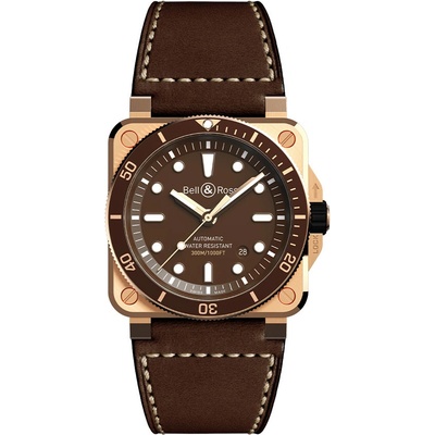 Bell & Ross BR0392-D-BR-BR/SCA