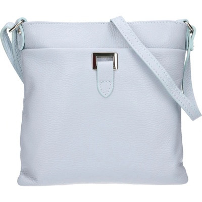 Dámská kožená crossbody kabelka Italia Gotta světle modrá
