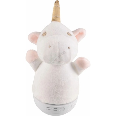 Polux LED RGB детска нощна лампа с мелодия 3xAAA/5V еднорог (SA1955)