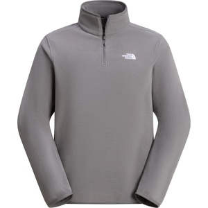 The North Face Мъжки поларен пуловер The North Face Glacier Fleece 1/4 Zip Jacket Fleece jumper - Smoked Pearl - размер XXL (005-6364-0915)