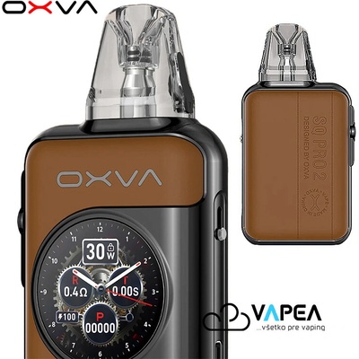OXVA Xlim SQ Pro 2 1600 mAh Brown Leather 1 ks