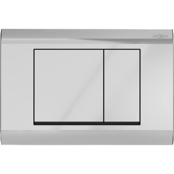 Mexen Fenix 01 бутон за промиване, лъскав хром - 600101 (600101)