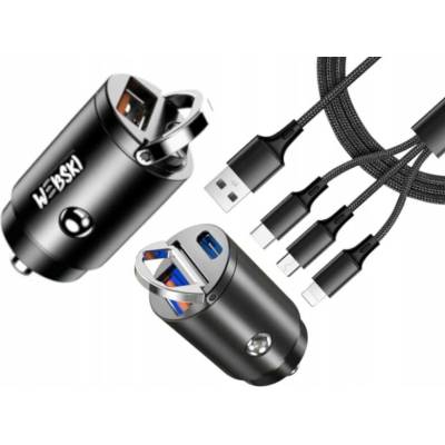 Nabíječka automobilová, USB 3.1 typ C, USB typ C Webski 5000 mA