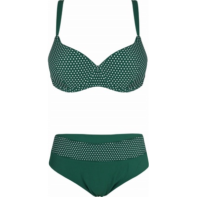 Nika Green plavky s kosticami vystužené S1162 zelená