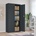 vidaXL Шкаф за папки антрацит 90x40x180 см стомана (339755)