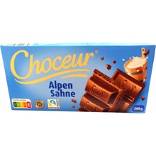 Choceur Mliečna čokoláda Alpen Sahne 200 g