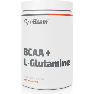 GymBeam BCAA + L-глутамин 480 g ягода с киви
