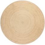 Hanse Home Двустранен ютен кръгъл килим в цвят слонова кост ø 140 cm Braided - Hanse Home (106007-140)