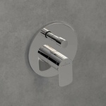 Villeroy & Boch O. novo скрит смесител за вана-душ, гланциран хром, без скрито тяло (TVS10435300061)
