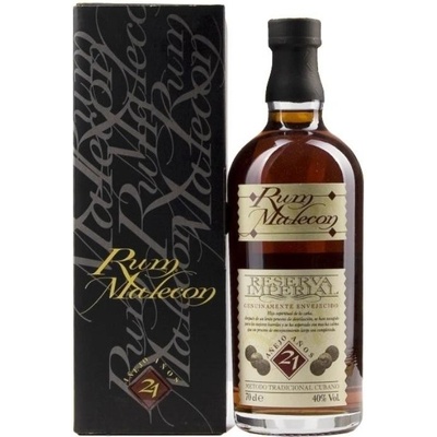 RUM MALECON RESERVA IMPERIAL 21y 40% 0,7 l (karton)