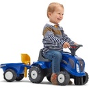 Falk traktor New Holland modré s volantem a valníkem