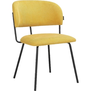 Støraa Жълти трапезни столове в комплект от 2 бр. Claudia - Støraa (8648551)