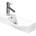 Mexen Hugo 50x23 cm right white (21255000R)