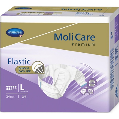 Molicare Elastic 8 kvapiek L 24 ks