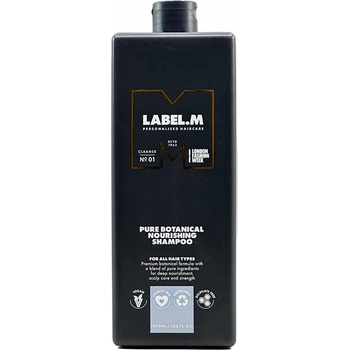 label.m Pure botanical Nourishing Shampoo 1l