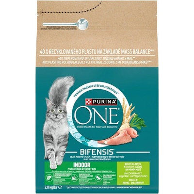 PURINA One Bifensis Indoor Rich in turkey 2,8 kg