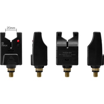 Delphin Samostatný signalizátor MINX červená