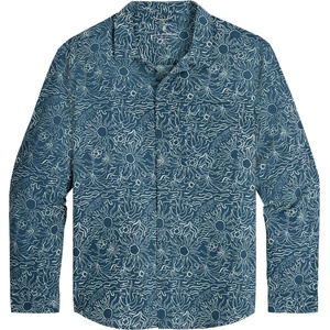 Royal Robbins Мъжка риза с копчета Royal robbins Salathe Sun Shirt L/S Shirt - Orion Blue Solar Pt - размер XL (033-3227-0214)