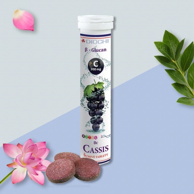 Diochi Vitamín Cassis 20 šumivých tabliet