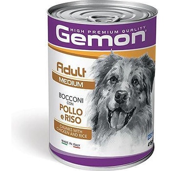 Gemon Adult medium chicken & rice - за средни породи в зряла възраст с Пилешко и ориз - 415 гр