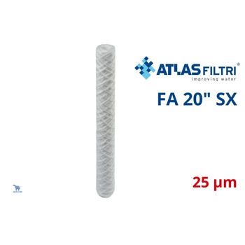 Atlas Filtri Atlas FA 20 SX 25 mcr Патрон намотана нишка 20" (RE5117411)