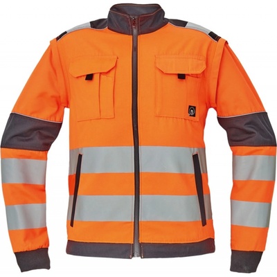 Cerva MAX VIVO HI VIS Pracovná bunda oranžová